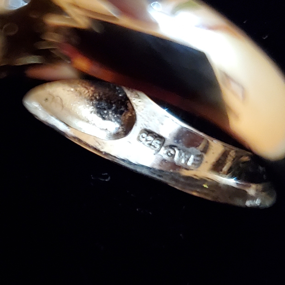 Cubic Zirconia Ring sterling silver - Picture 7 of 9